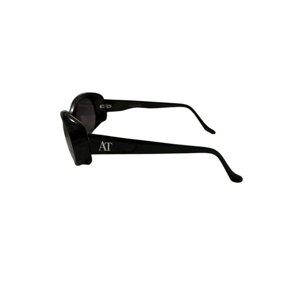 Ann Taylor Polished Black Frame Grey Lens Womens Sunglass Frames 11802-6000